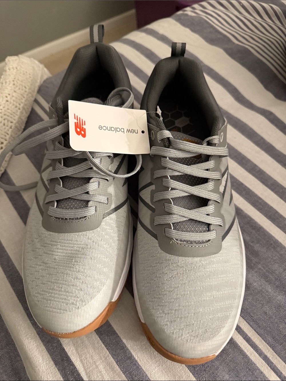 BNWT New Balance Men's Light Gray Golf Shoes